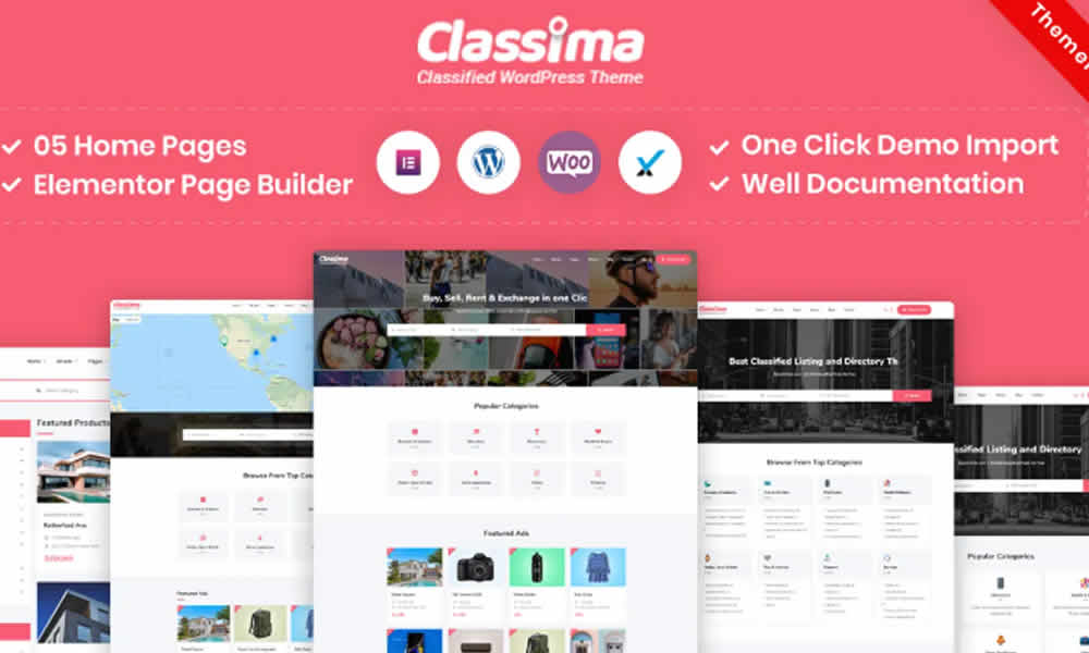 Classima Classified Ads Theme