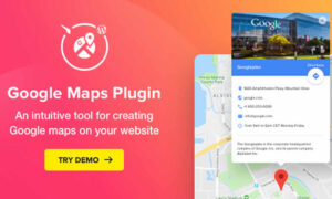 Google Maps WordPress Map Elfsight