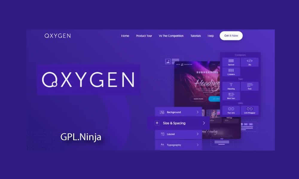 Oxygen Builder GPL