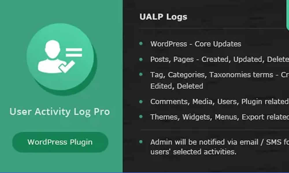 User Activity Log PRO for WordPress