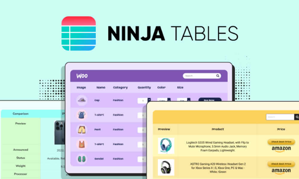 Ninja Tables Pro